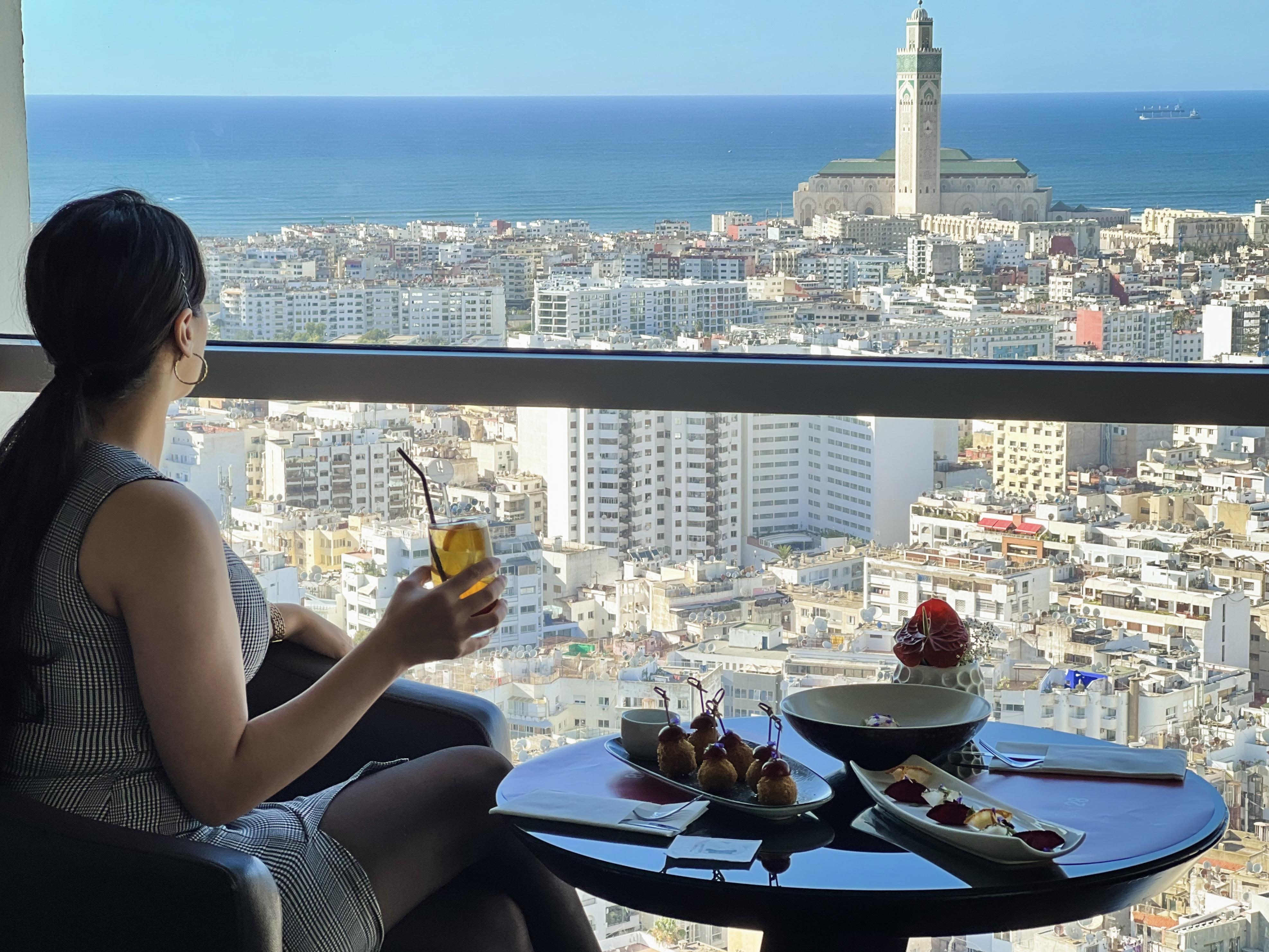 Kenzi Tower Hotel Casablanca Bagian luar foto View from the hotel
